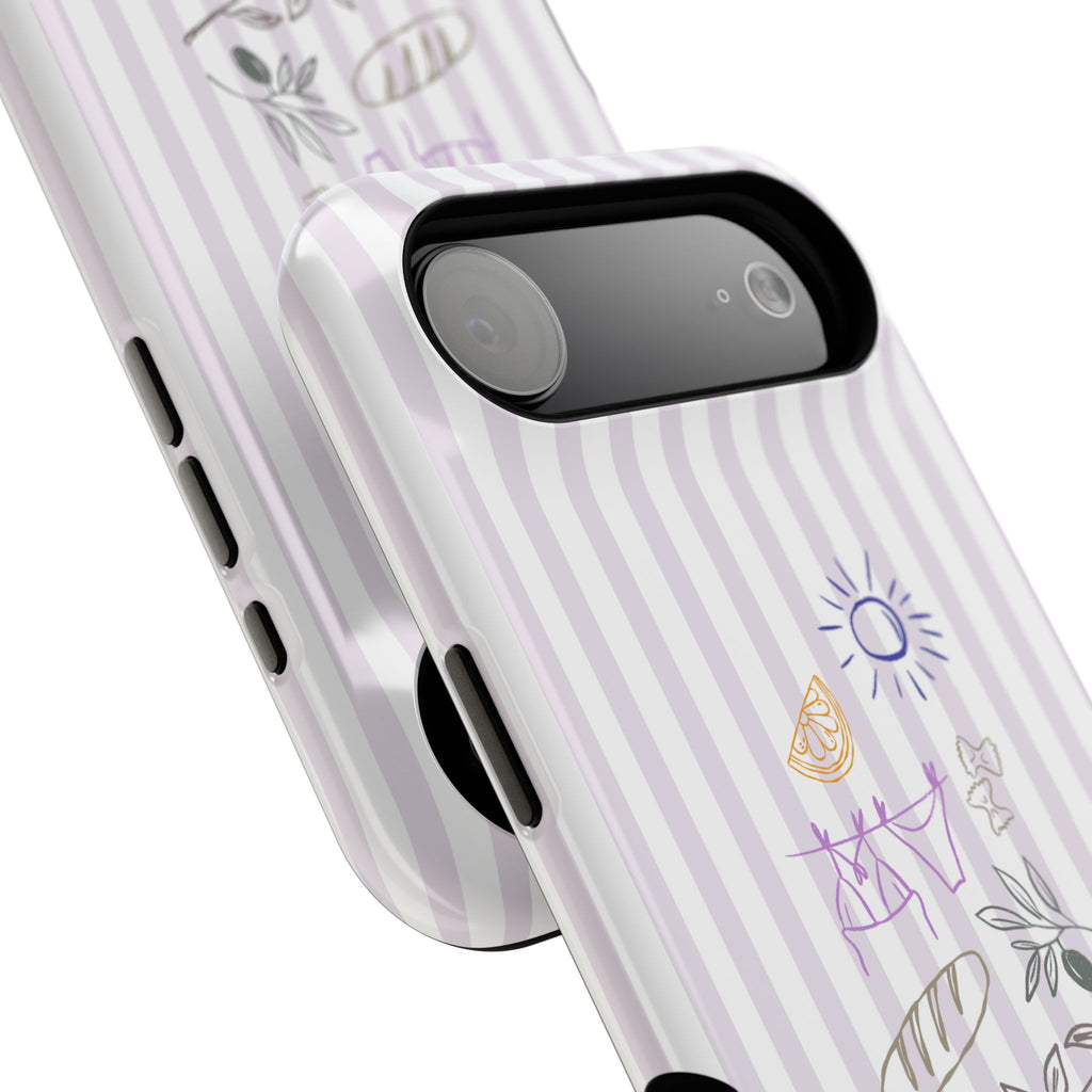 Amalfi Dreaming Petunia Phone Case