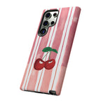 Cherry Orchard Stripes Phone Case