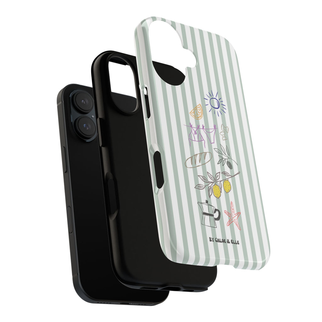 Amalfi Dreaming Olive Phone Case