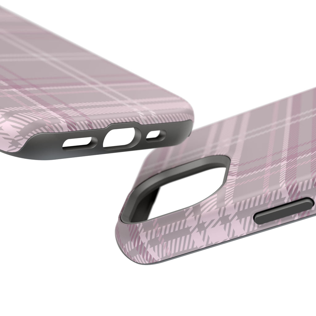 The Plaid Edit Mauve Phone Case
