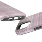 The Plaid Edit Mauve Phone Case
