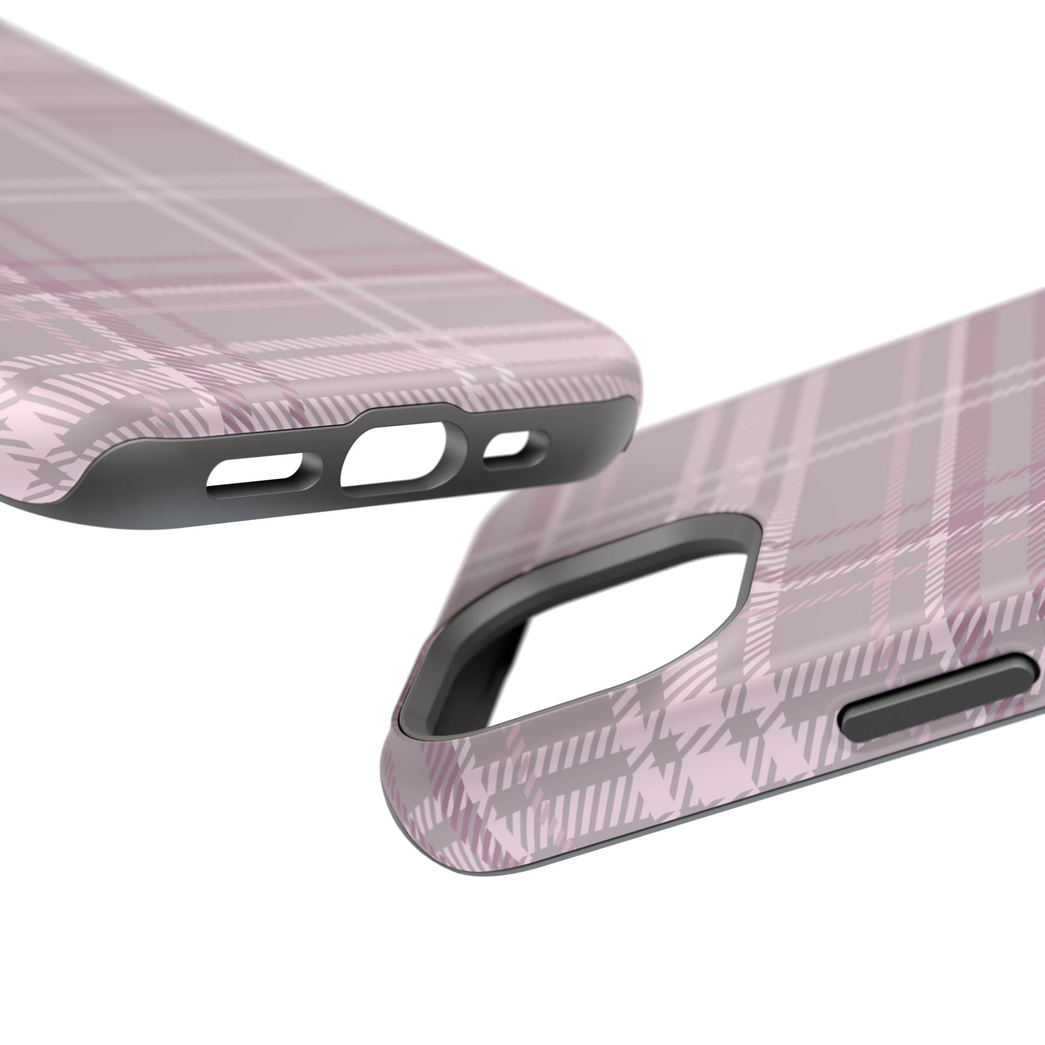 The Plaid Edit Mauve Phone Case