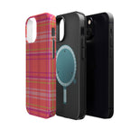Golden Girl Plaid Magnetic Phone Case