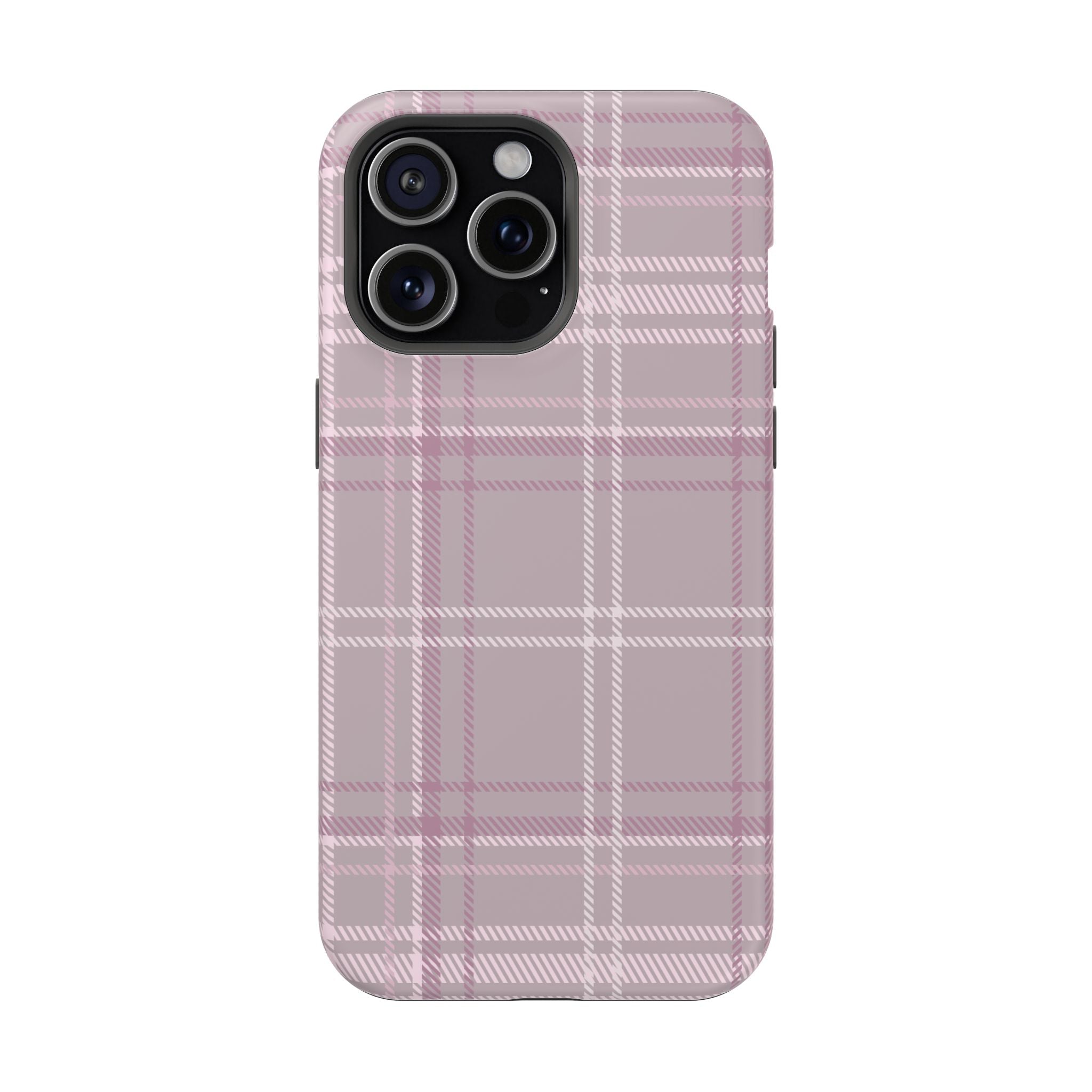 The Plaid Edit Mauve Phone Case