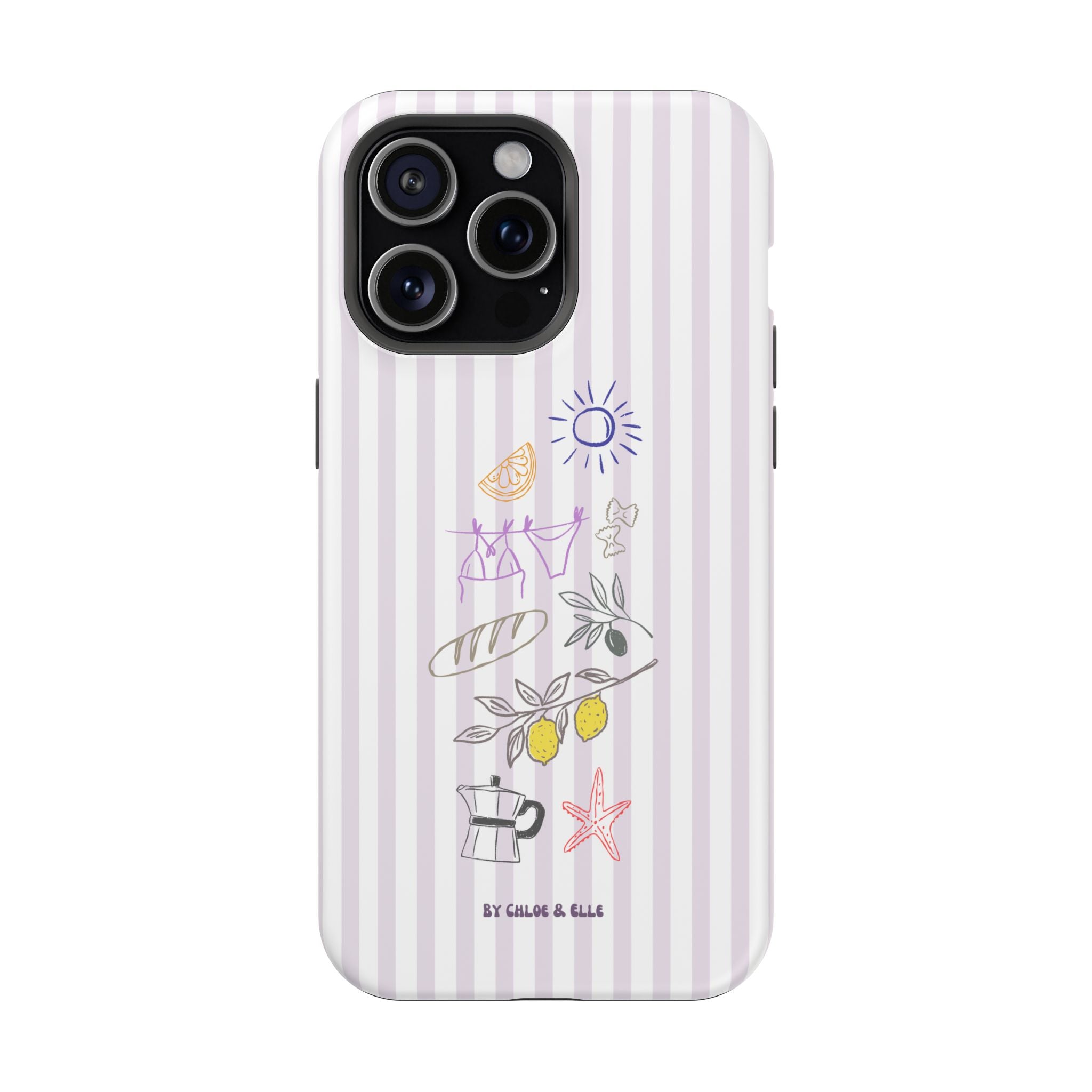 Amalfi Dreaming Petunia Phone Case