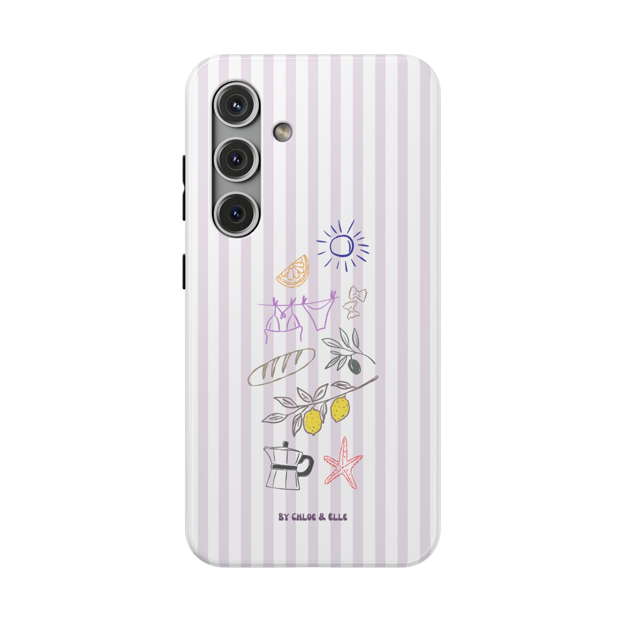 Amalfi Dreaming Petunia Phone Case