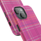 Berry Crush Plaid Magnetic Phone Case