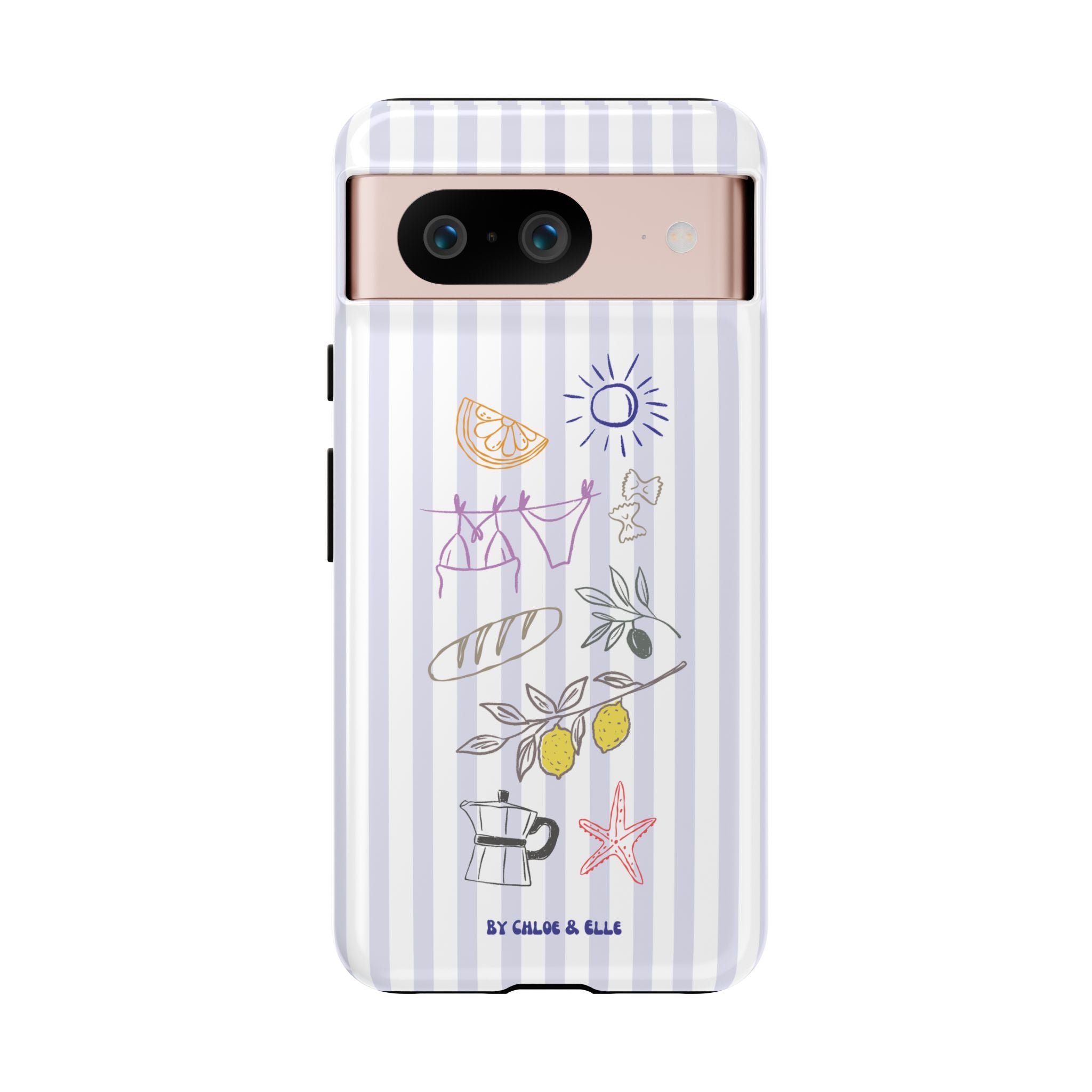 Amalfi Dreaming Blue Waters Phone Case
