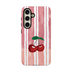 Cherry Orchard Stripes Phone Case