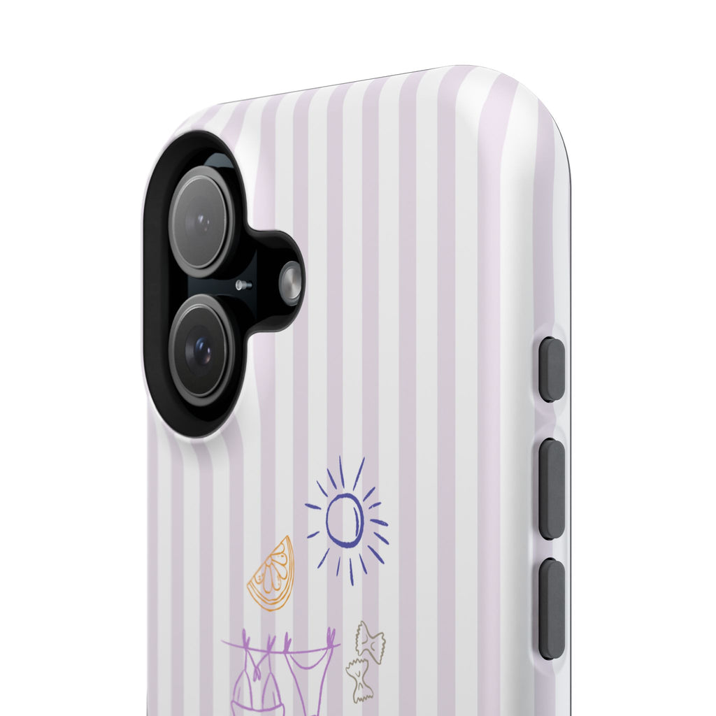Amalfi Dreaming Petunia Phone Case