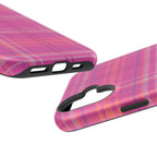 Berry Crush Plaid Magnetic Phone Case