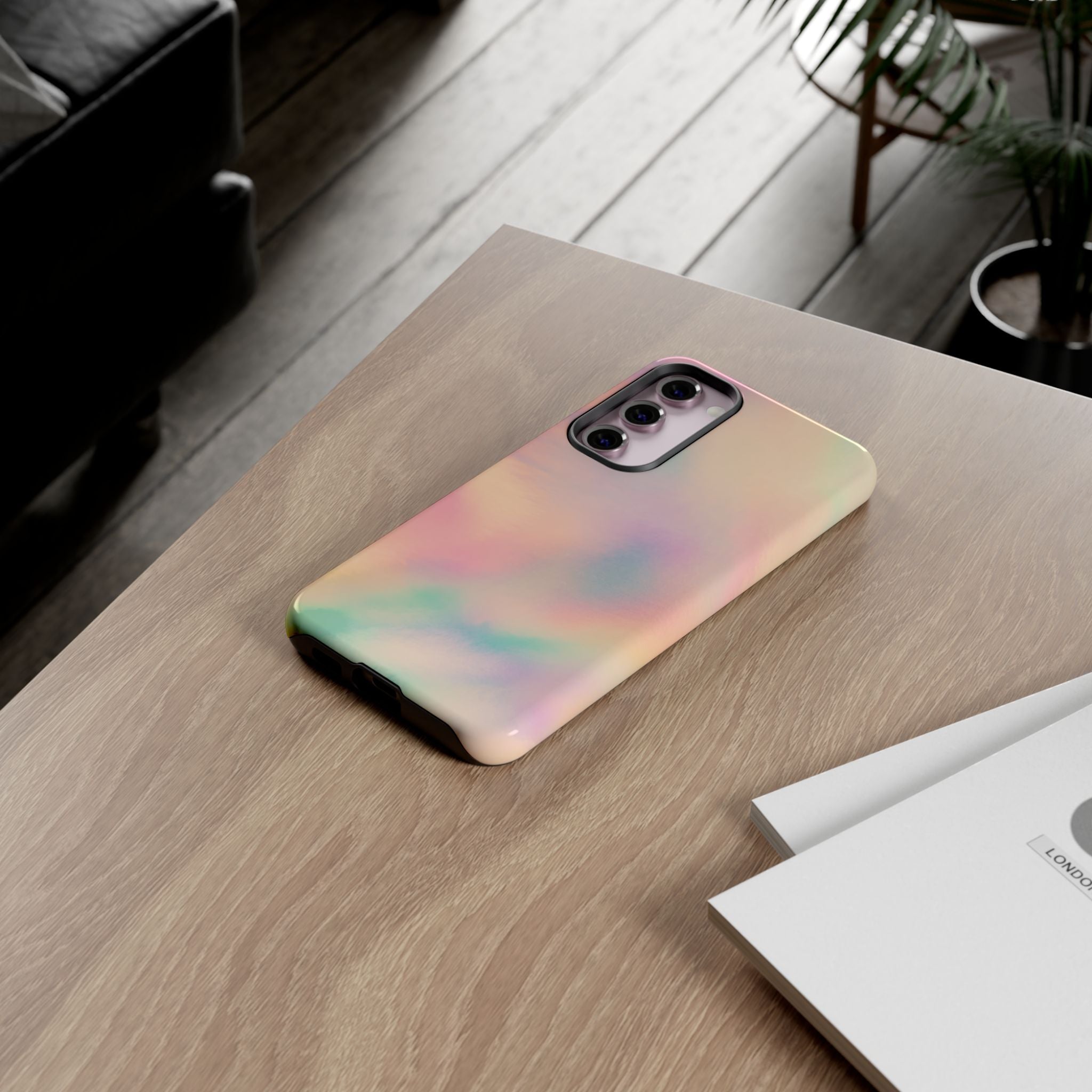 Peach Prism Aura Dreamscape Phone Case