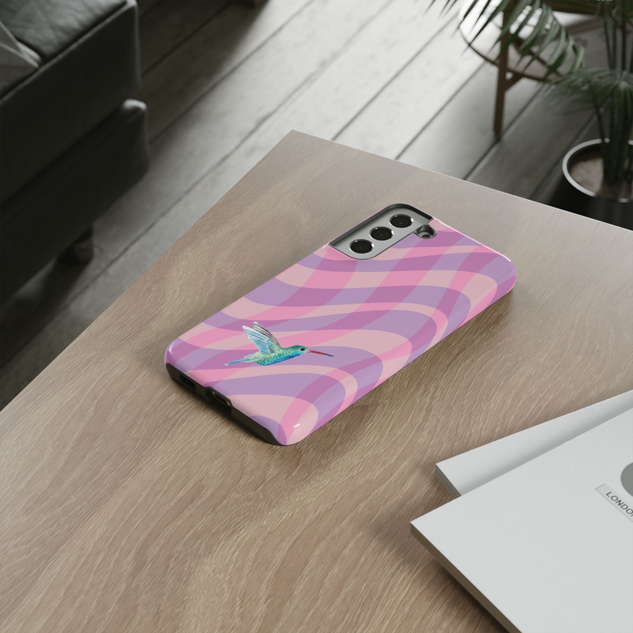 Serenity Waves Hummingbird Phone Case