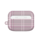 The Plaid Edit Mauve AirPod Case
