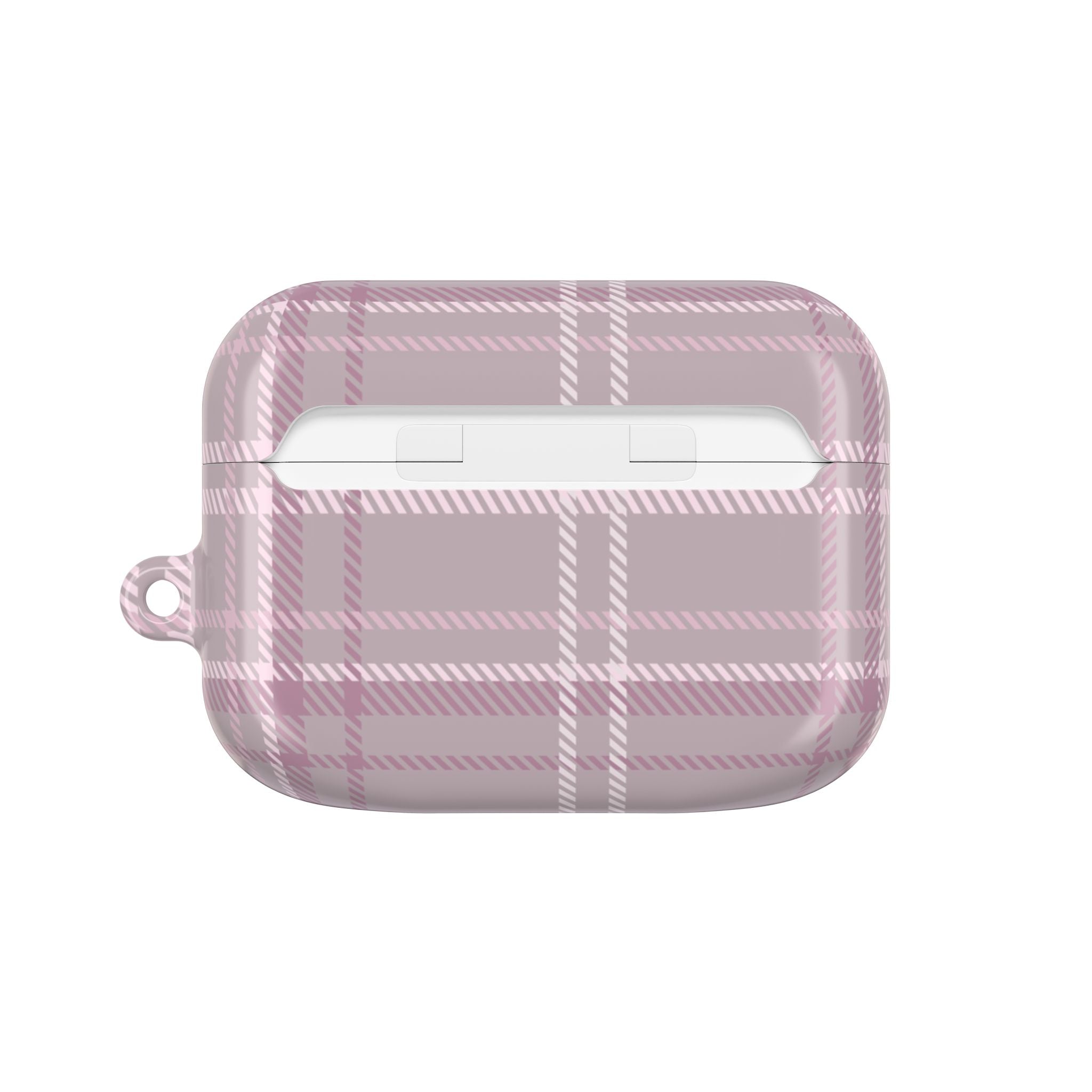 The Plaid Edit Mauve AirPod Case