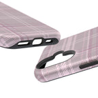The Plaid Edit Mauve Phone Case