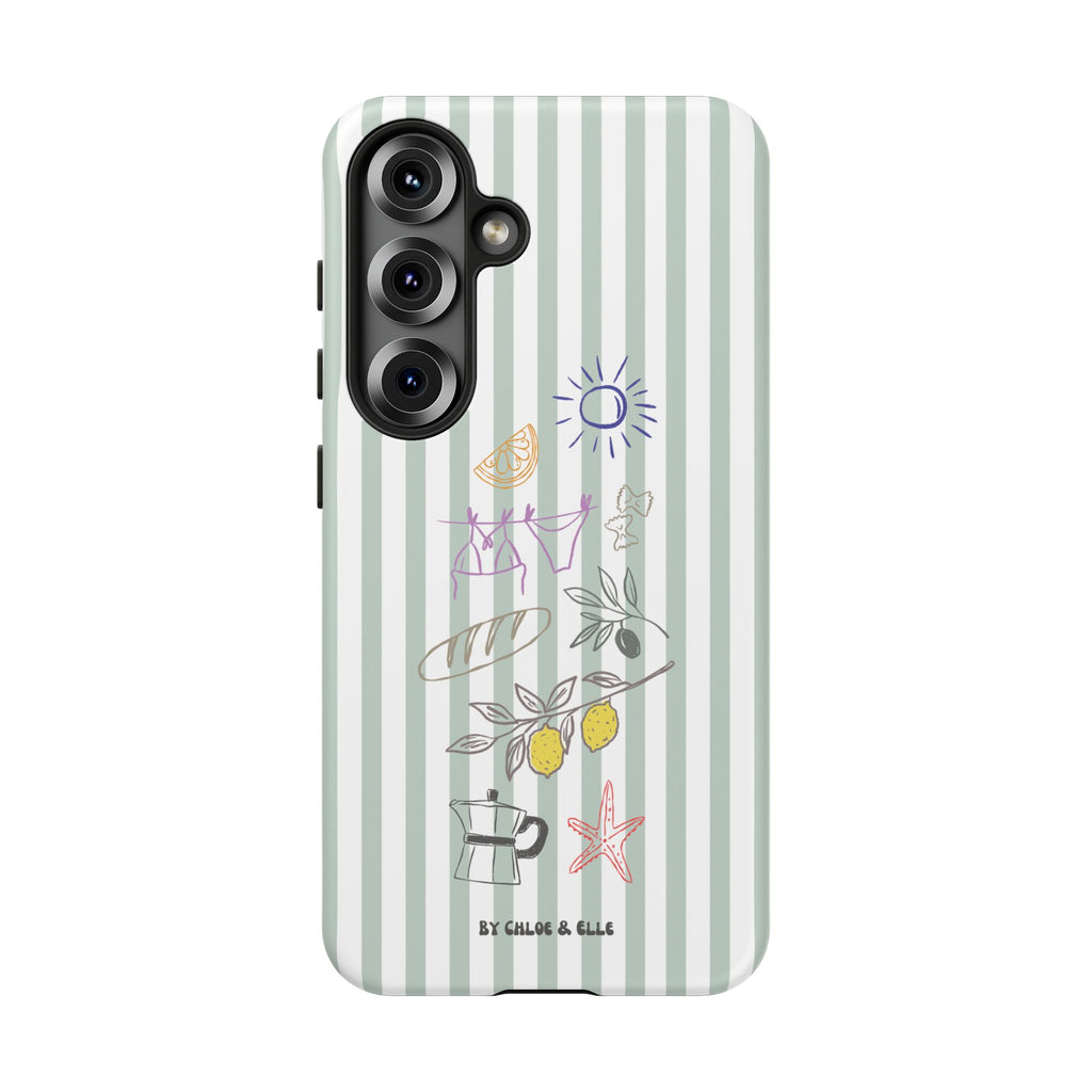 Amalfi Dreaming Olive Phone Case