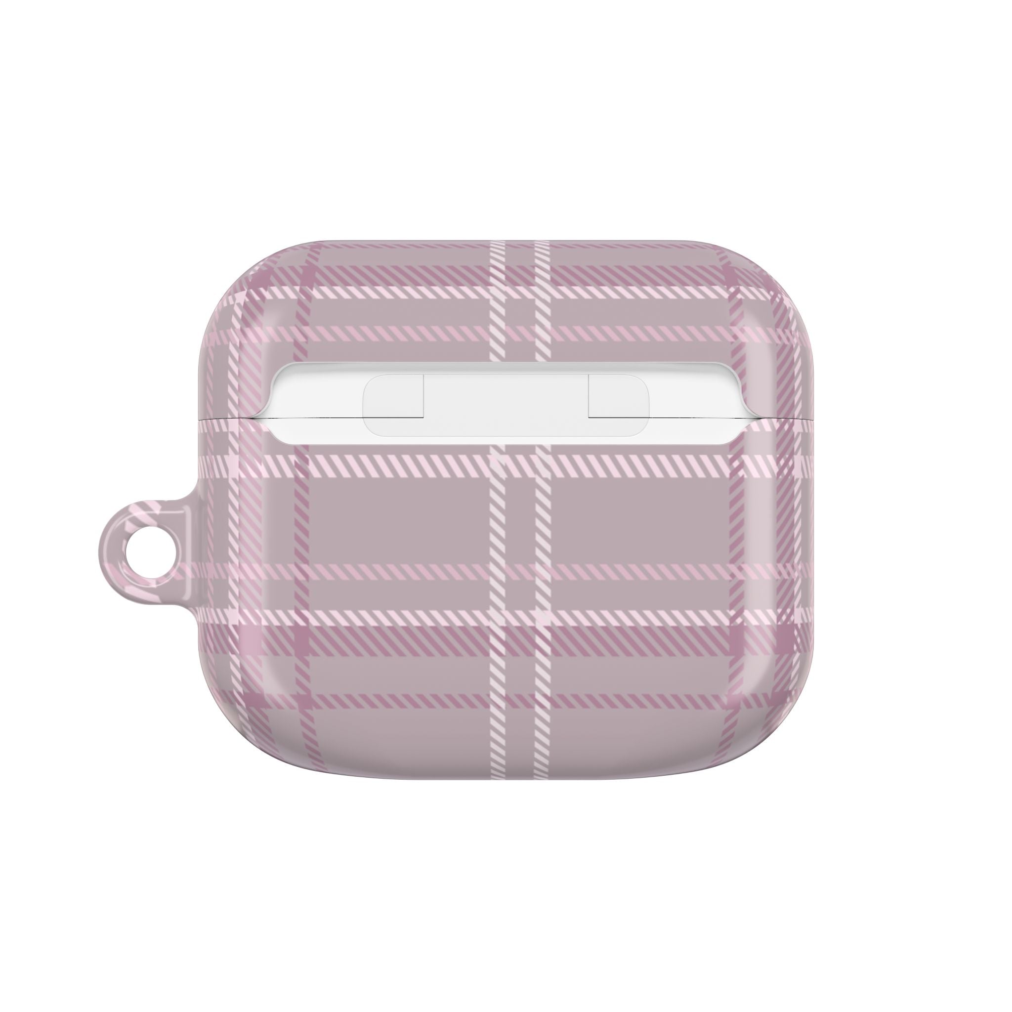 The Plaid Edit Mauve AirPod Case