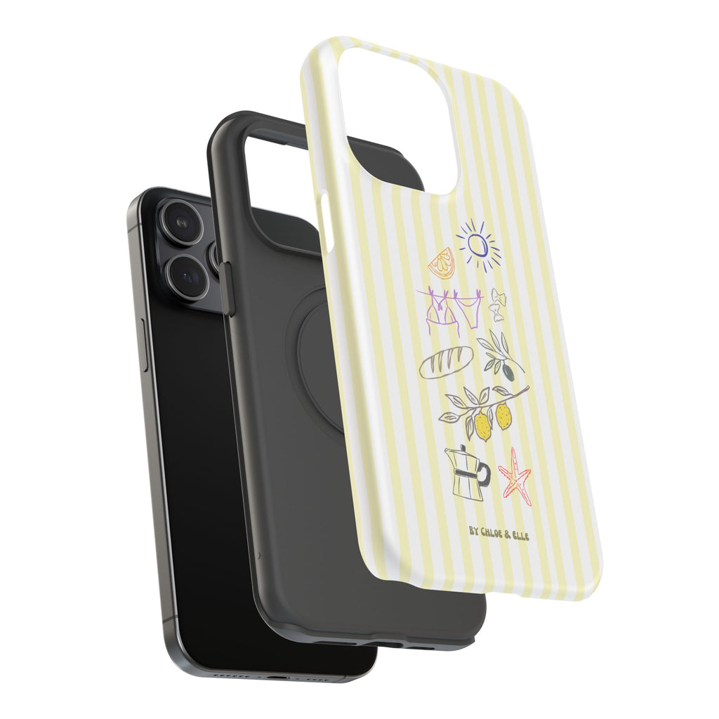Amalfi Dreaming Lemon Phone Case