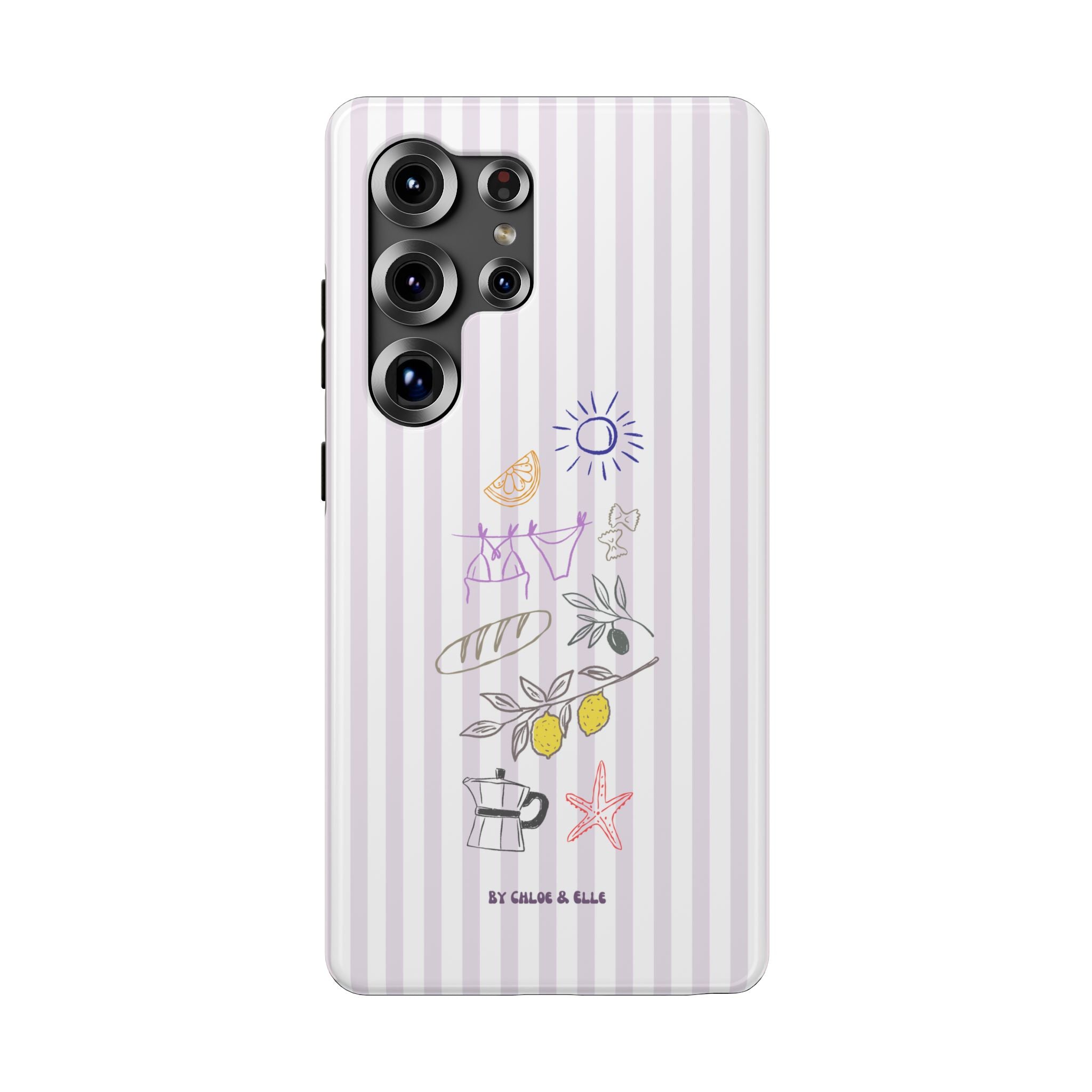 Amalfi Dreaming Petunia Phone Case