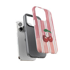 Cherry Orchard Stripes Phone Case