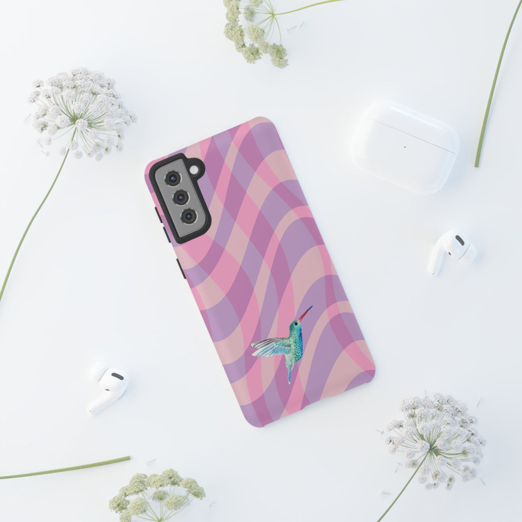 Serenity Waves Hummingbird Phone Case