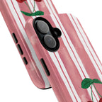Cherry Orchard Stripes Phone Case