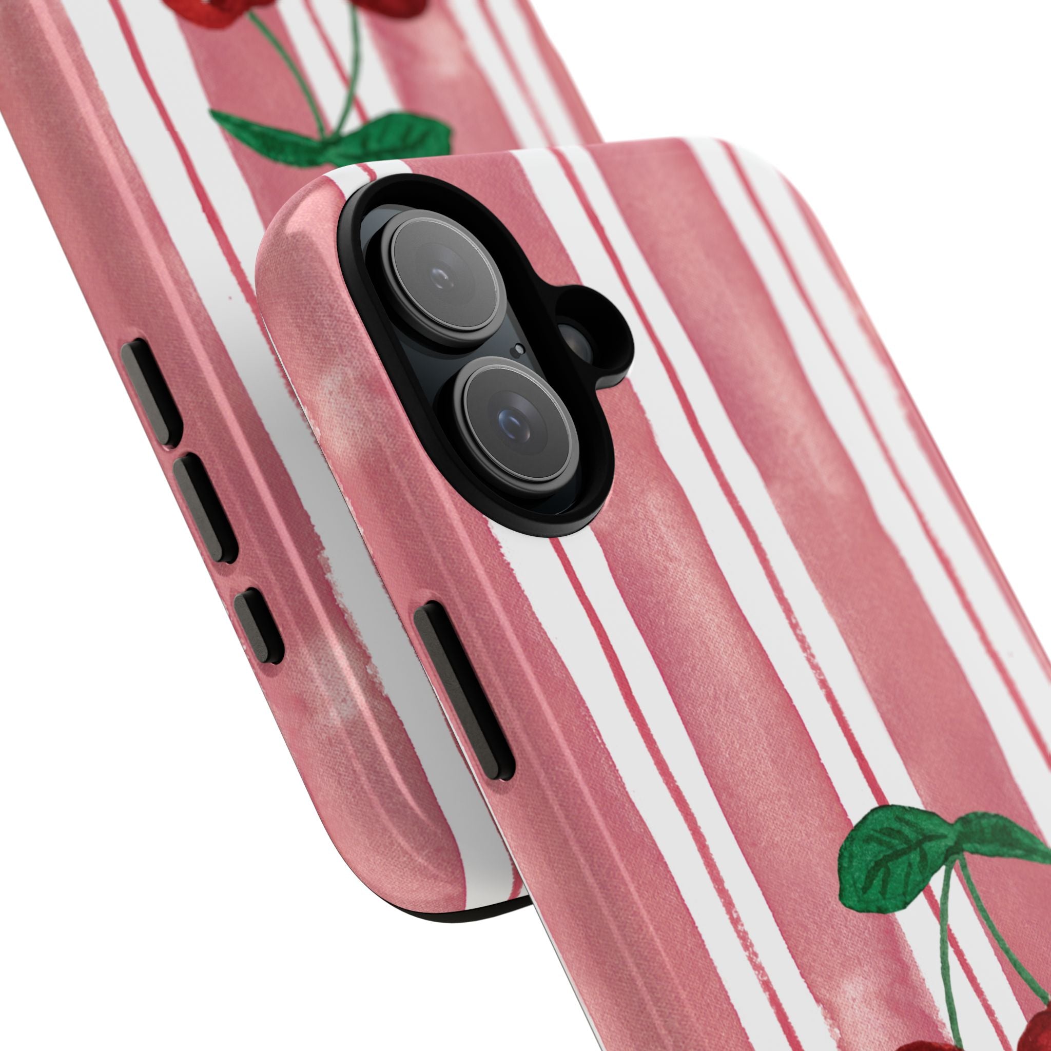 Cherry Orchard Stripes Phone Case
