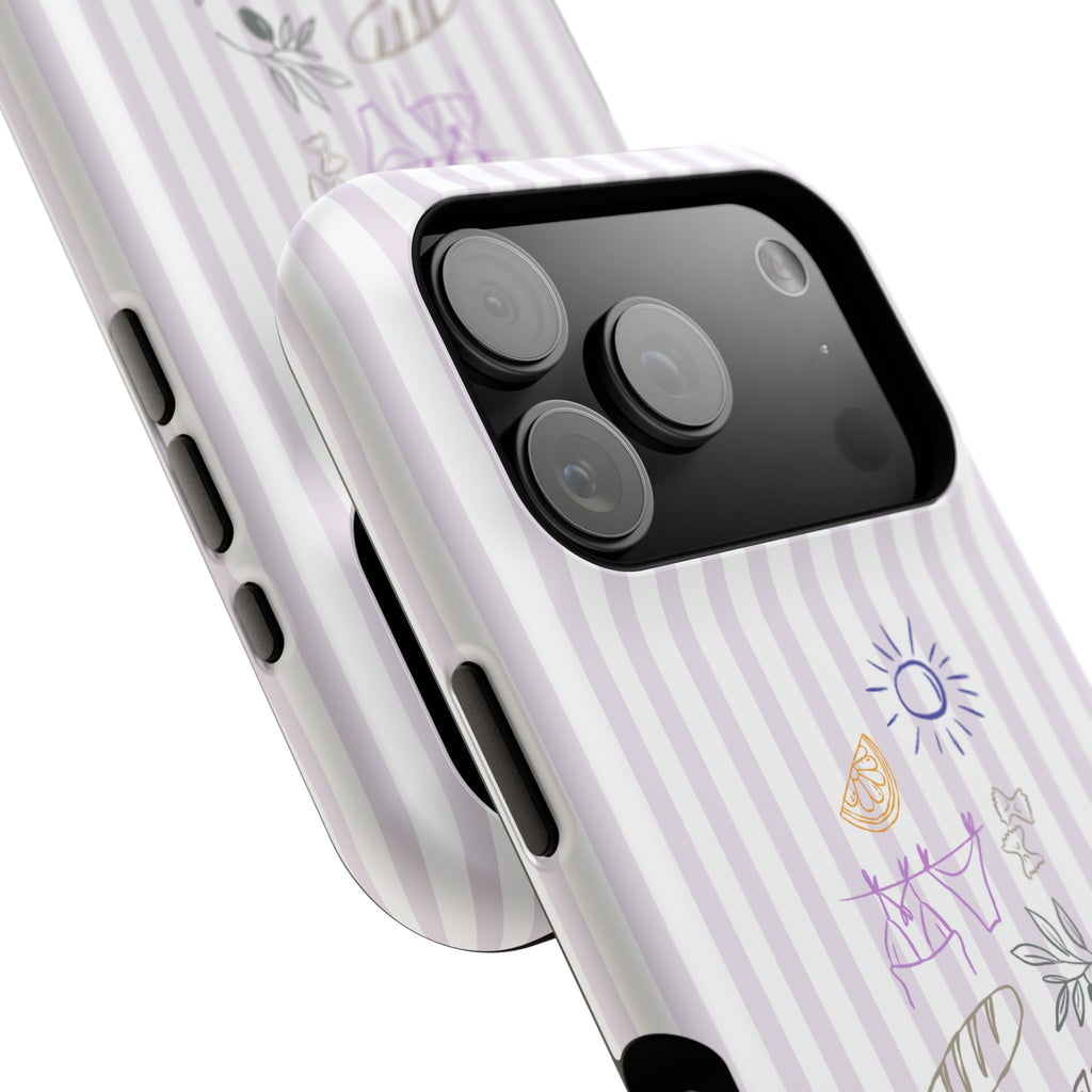 Amalfi Dreaming Petunia Phone Case