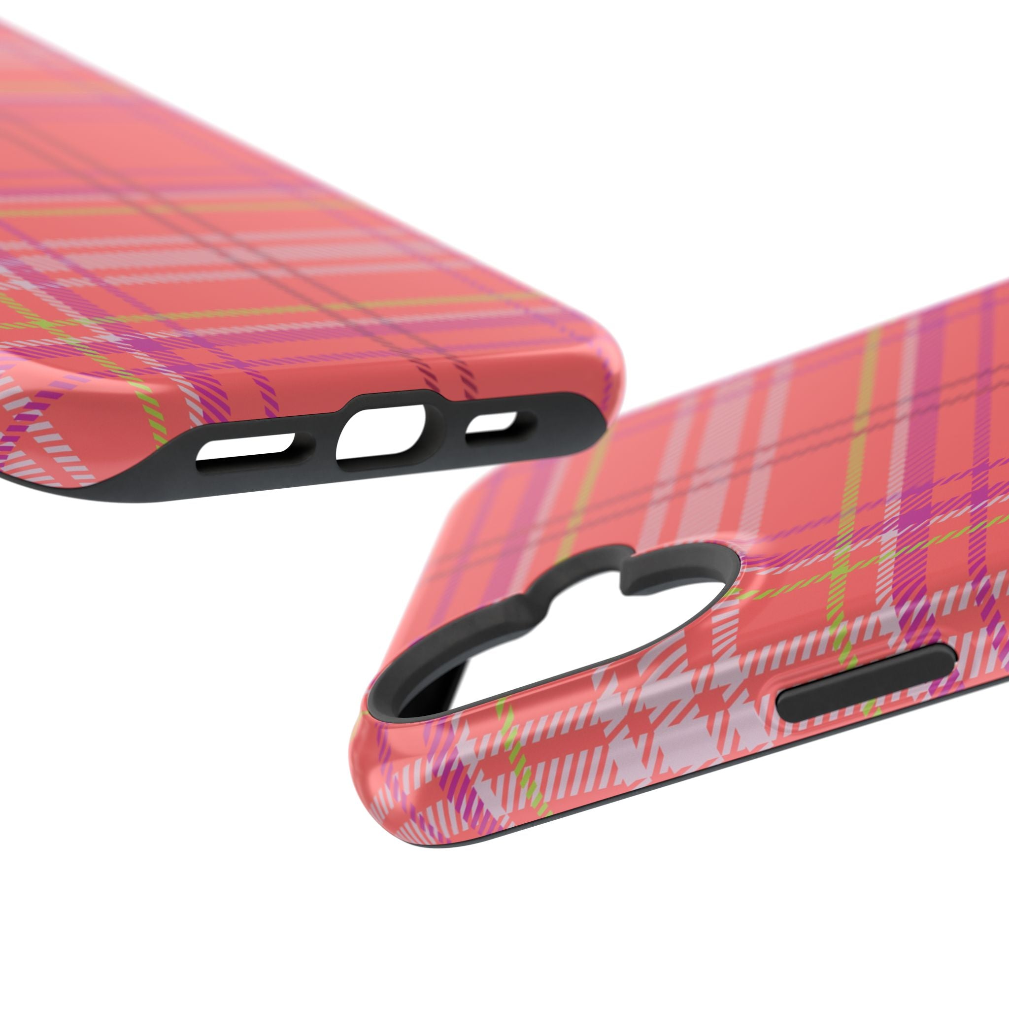 Golden Girl Plaid Magnetic Phone Case