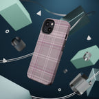 The Plaid Edit Mauve Phone Case