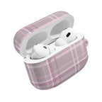 The Plaid Edit Mauve AirPod Case