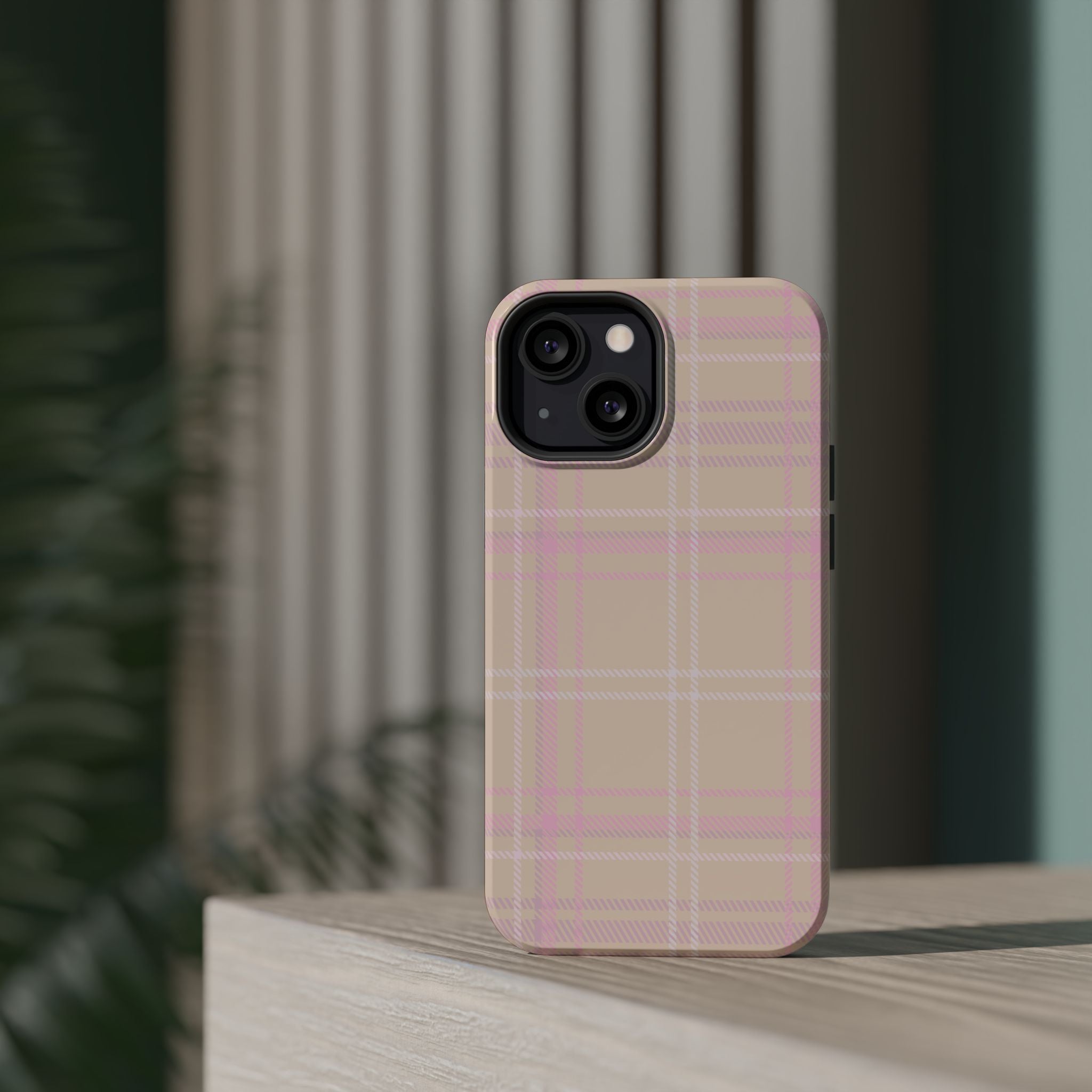 The Plaid Edit Cashmere Phone Case