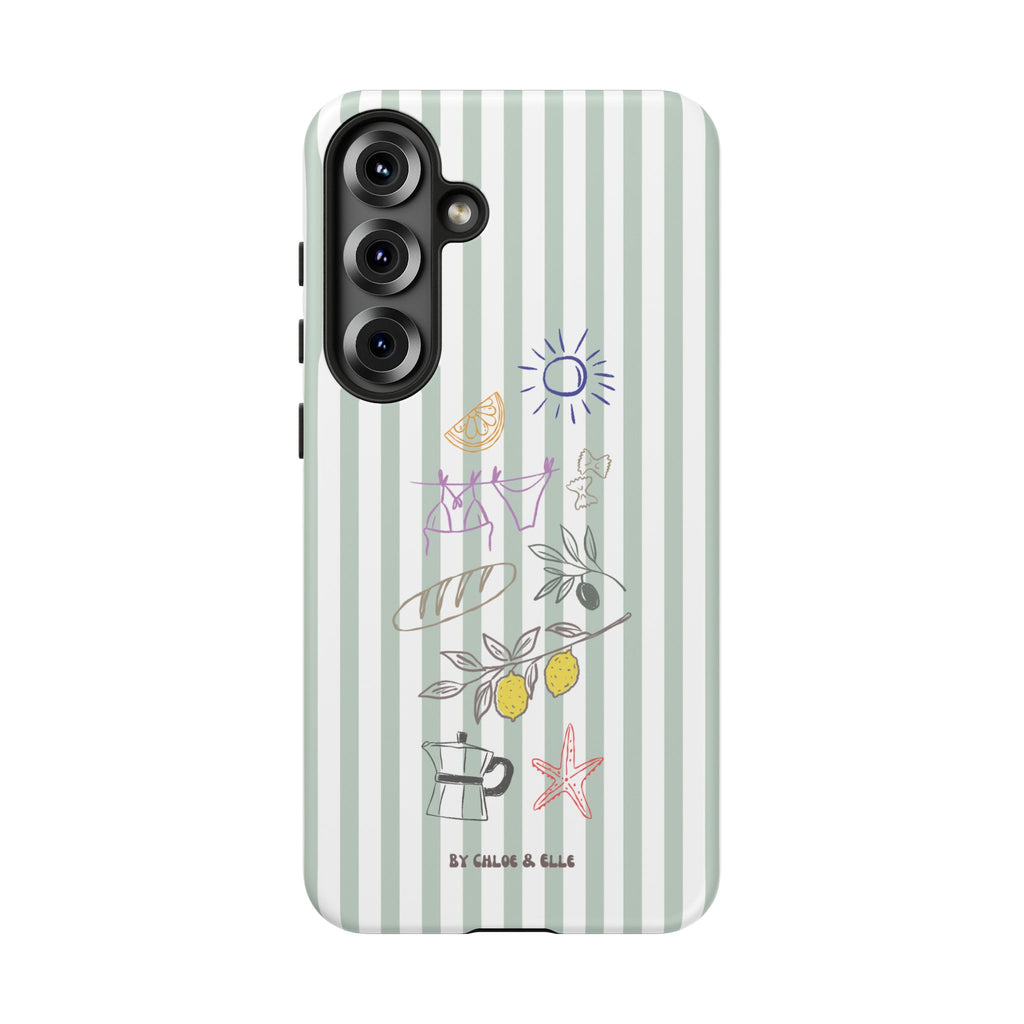 Amalfi Dreaming Olive Phone Case