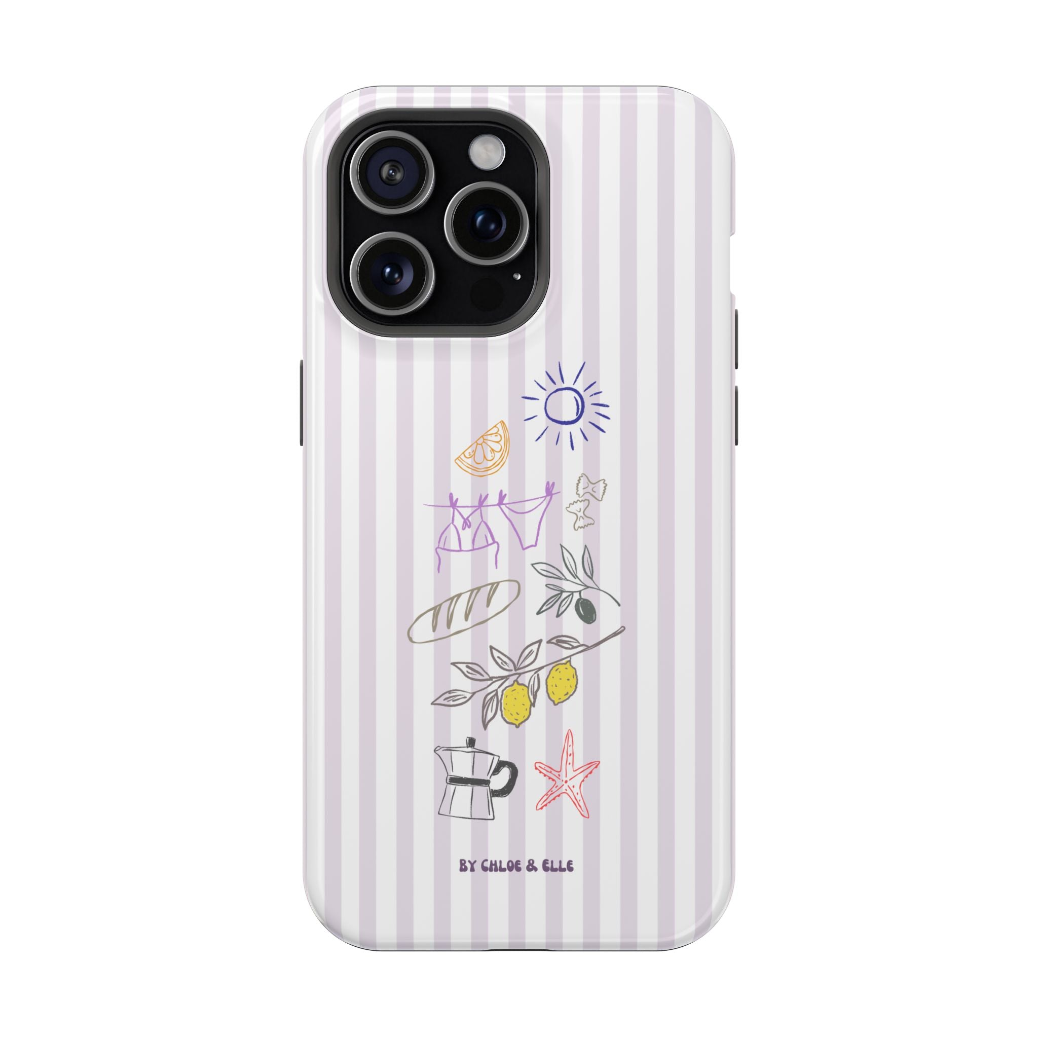 Amalfi Dreaming Petunia Phone Case
