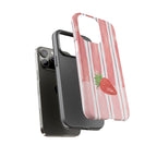 Strawberry Orchard Stripes Phone Case