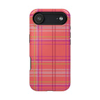 Golden Girl Plaid Magnetic Phone Case