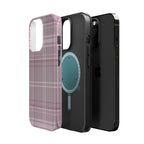 The Plaid Edit Mauve Phone Case