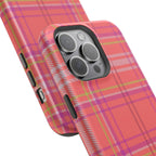 Golden Girl Plaid Magnetic Phone Case