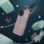 The Plaid Edit Mauve Phone Case