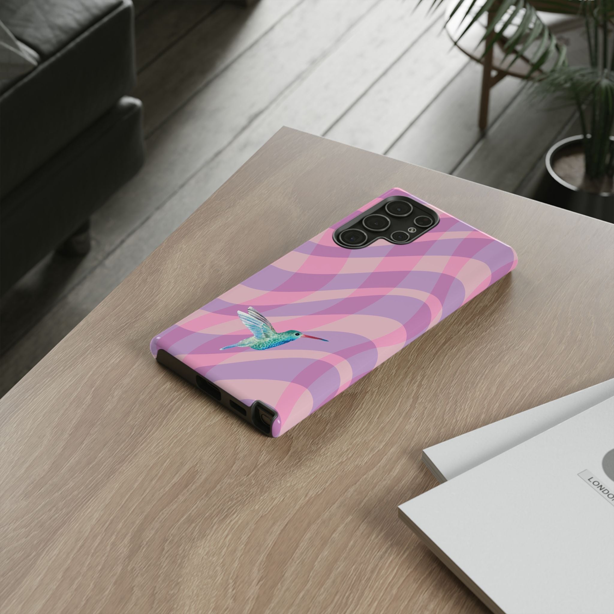 Serenity Waves Hummingbird Phone Case