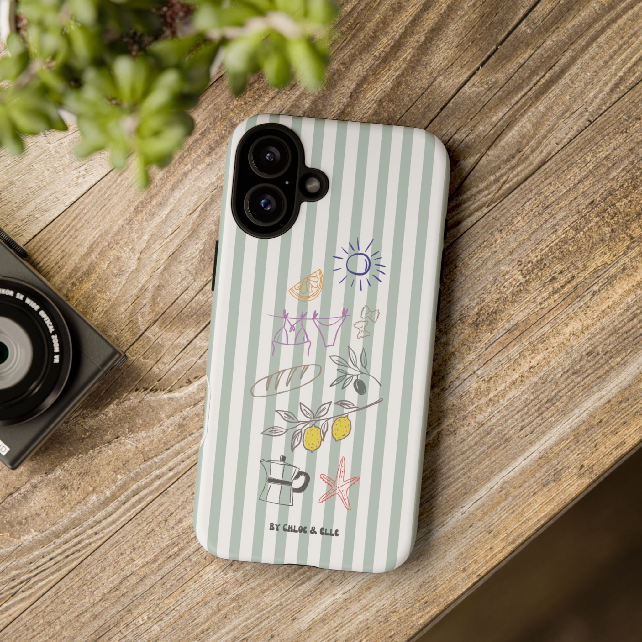 Amalfi Dreaming Olive Phone Case