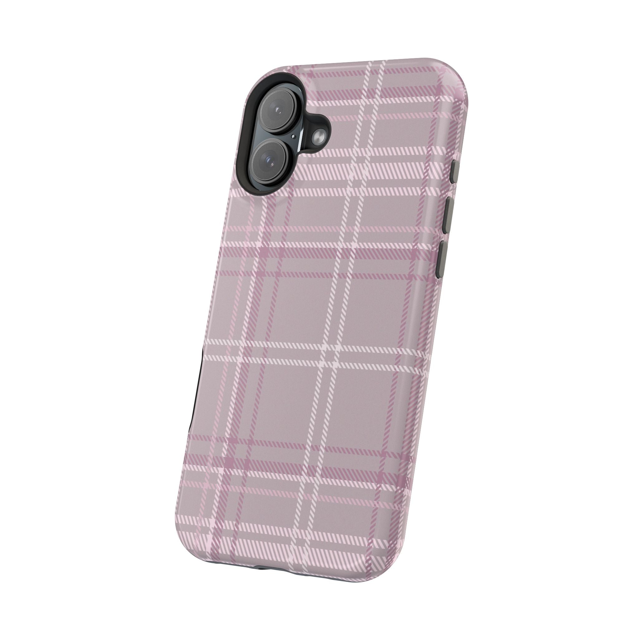 The Plaid Edit Mauve Phone Case