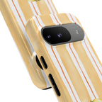 Lemon Orchard Stripes Phone Case