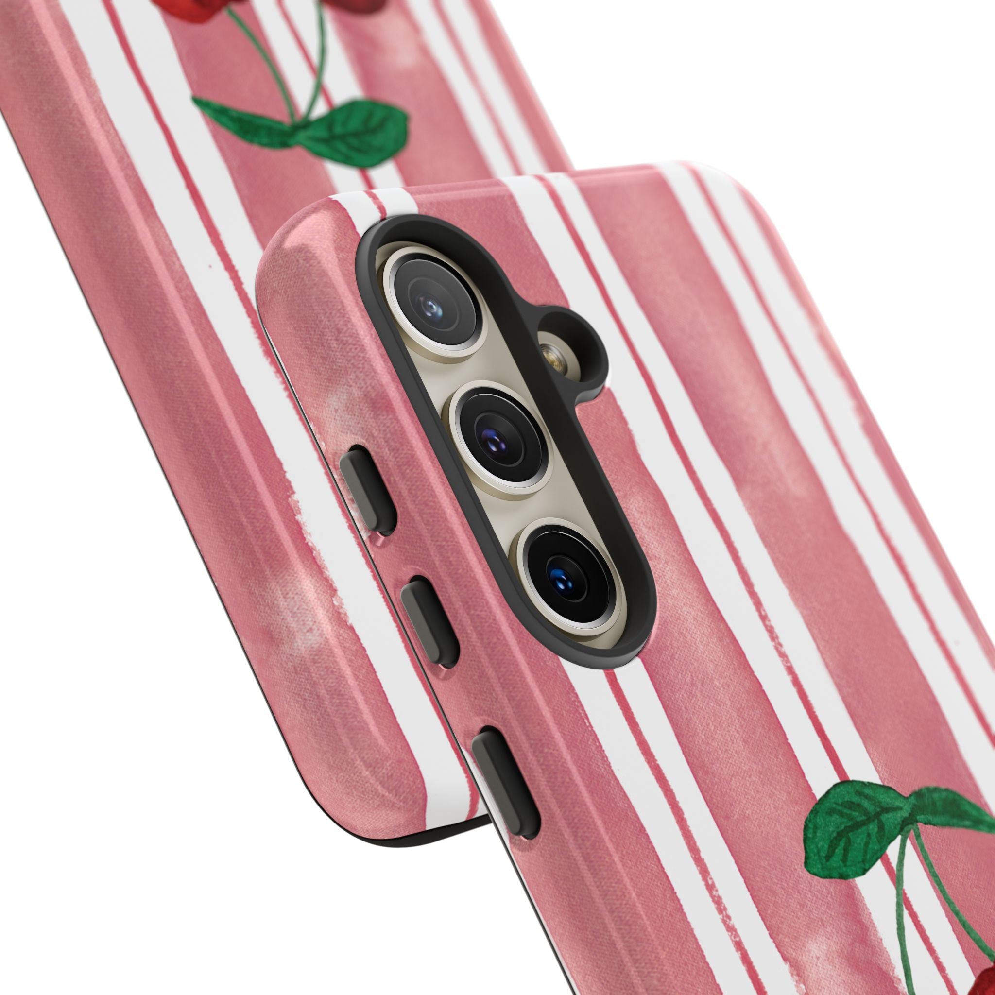 Cherry Orchard Stripes Phone Case