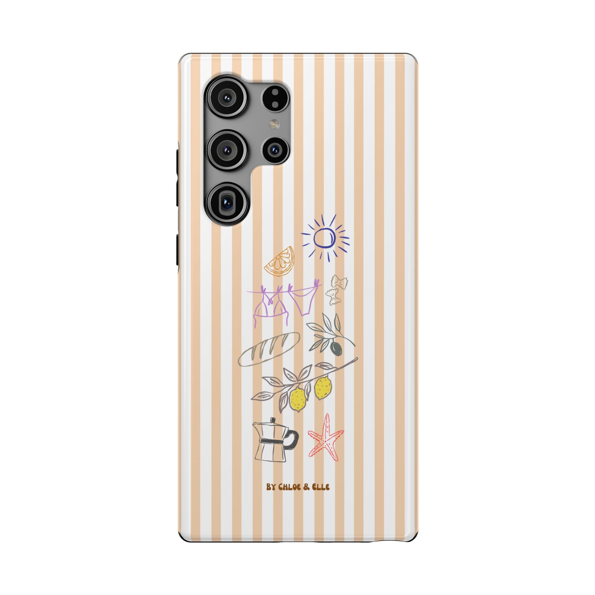 Amalfi Dreaming Peach Phone Case