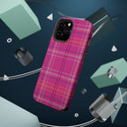 Berry Crush Plaid Magnetic Phone Case