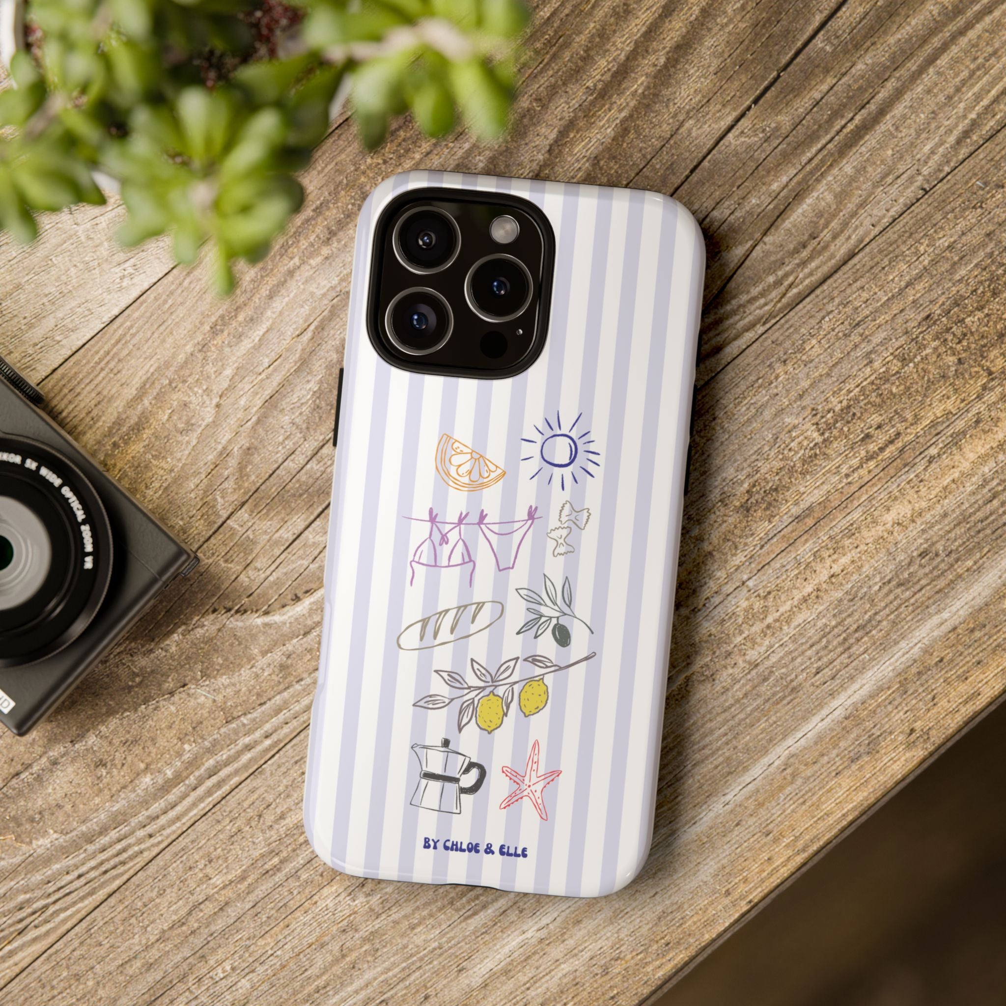 Amalfi Dreaming Blue Waters Phone Case