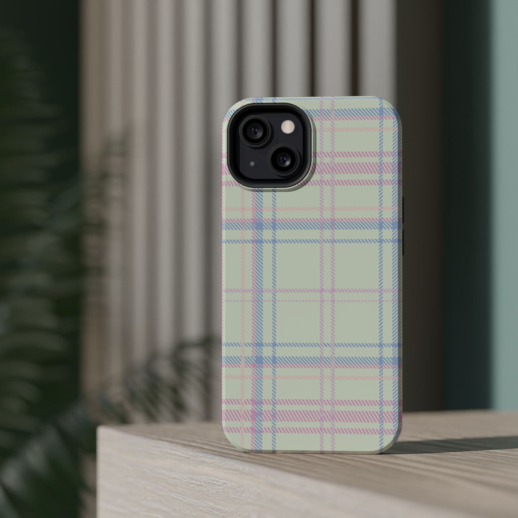 Daydream Plaid Magnetic Phone Case