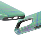 Fresh Energy Plaid Magnetic Phone Case